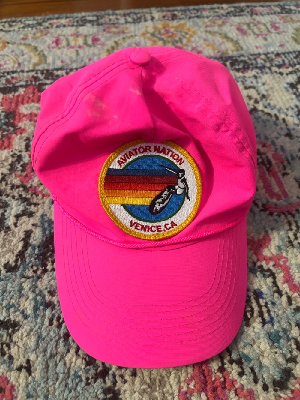 Aviator Nation Pink Hat